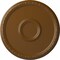 Ekena Millwork Odessa Bead & Barrel Ceiling Medallion (Fits Canopies up to 5"), 19 3/4"OD x 1 3/8"P, Smokey Topaz CM20ODSTF - alternate 1